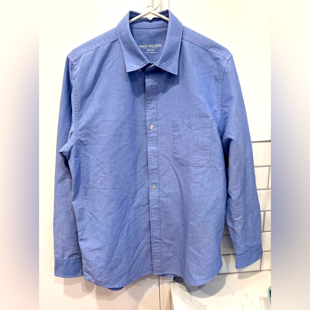 Mack Weldon Shirt Blue